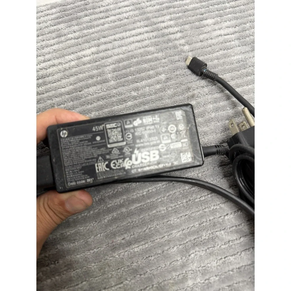 original hp 45W USB C Adapter Charger Without The Plug